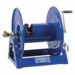 Coxreels Hand Crank Hose Reel,200 ft,1/2" ID,Blue  1125-4-200
