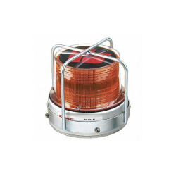 Federal Signal Beacon Light,Amber,Flashing 420222-02