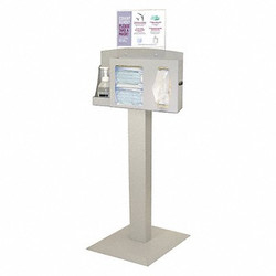 Bowman Dispensers Respiratory Hygiene Station,56-1/16 in.H BD102-0012