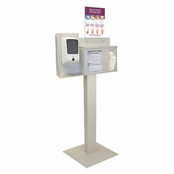 Bowman Dispensers Respiratory Hygiene Station,60-31/64in.H BD105-0012