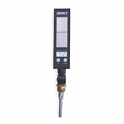 Trerice Digital Solar Powered Thermometer,Blue SX9140305