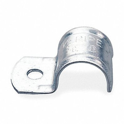 Abb Installation Products Clamp,Steel,Overall L 1 47/64in,PK100 HS 100 SC