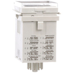 Schneider Electric MultiFunTimeDelayRelay,12to240VAC,11Pins TDRPRO-5100