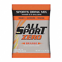 All Sport Sports Drink Mix,Orange Zero Flavor,PK30 10124815