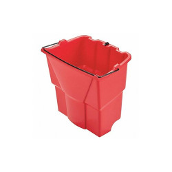 Rubbermaid Commercial Dirty Water Bucket,Red,4 1/2 gal 2064907