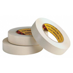 3m Masking Tape,15/16" W,60 yd L,Tan,PK36 231/231A