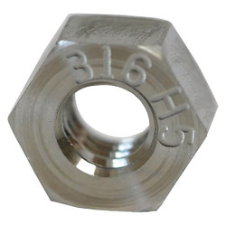 Manufacturer Varies Std,SStl,Pln,1/2"-13,.75x7/16",316H5,1PK NUT93012C