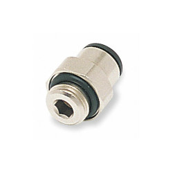 Legris Male Connector,4mm OD,290 PSI,PK10 3101 04 19