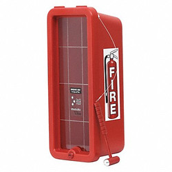 Cato Fire Ext. Cabinet,Red,Polystyrene 105-5 RRC-H