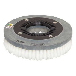 Nobles Rotary Brush,12 in Dia,White 1210136