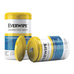 Everwipe Disinfecting Wipes,75 ct,Canister,PK6  101075