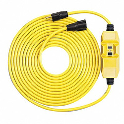 Southwire Line Cord GFCI,25 ft. Cord L,Yellow 26000125-2
