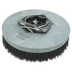 Tennant Rotary Brush,16 in Dia,Black 1220241