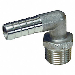 Dixon Barbed Hose Fitting,Hose ID 3/4",NPT  1291212SS