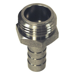Dixon Garden Repair Fitting,1/2" Barbx3/4"GHT 5900812SS