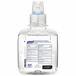 Purell Hand Sanitizer,1,200mL,FragranceFree,PK2  6551-02