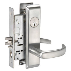 Yale Lever Lockset,Mechanical,Entrance PBCN8807FL x 626 x YMS