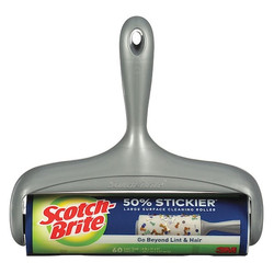 Scotch-Brite Lint Roller,White,30 Sheets,PK4  830LSRS-60