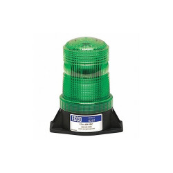 Ecco Beacon Light,Green,Flashing 6262G
