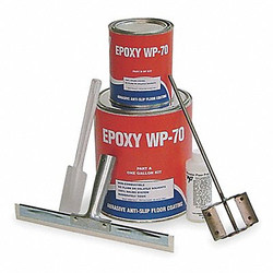 Wooster Products Anti-Skid Paint,Gray,1 gal,Kit WP70KITGRY