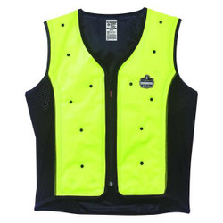 Ergodyne Dry Cooling Vest,Lime,72 hr.,3XL 6685