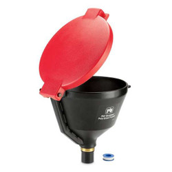 Pig Drum Funnel,Red,Polyethylene,NPT  DRM1680-RD