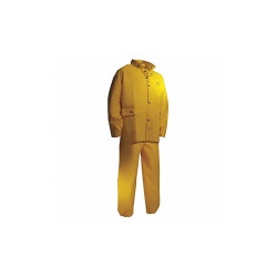 Tuftex FR 2 Piece Rain Suit,Yellow,S 7801800