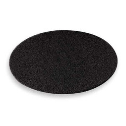 3m Stripping Pad,15 in Dia,Black,PK5  7300