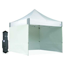 E-Z Up Instant Canopy,10 ft. L,10 ft. W,White  ES100S910WHRCVP