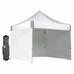 E-Z Up Instant Canopy,10 ft. L,10 ft. W,White ES100S910WHRCVP