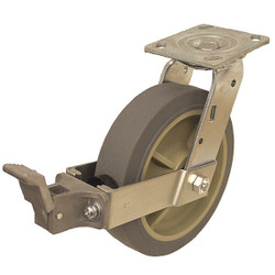 Sim Supply NSF-Listed Plate Caster,Swivel,350 lb.  P21S-PRP050R-14-WK