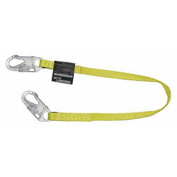 Honeywell Miller Positioning Lanyard,Yellow,Fixed 213WLS-Z7/3FTYL