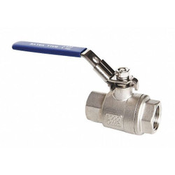 Sim Supply SS Ball Valve,FNPT,1-1/2 in  06Q201N04112