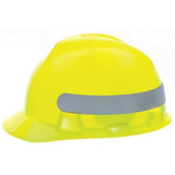 Msa Safety Hard Hat,Type 1, Class E,Hi-Vis Yellow  10102194