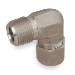 Parker Elbow, 90,316 SS,A-LOKxM,3/8Inx1/8In 6MSEL2N-316