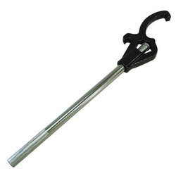 Moon American Adj. Storz Hydrant Wrench,18"L,Steel 846-8