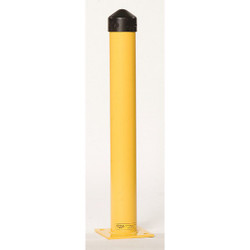 Manufacturer Varies Bollard ,36 in H,Yellow ,Carbon Steel 3JJH1