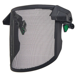 Msa Safety Faceshield Visor,Black,0.098" Thickness 10194819