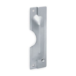 Rockwood Latch Guard,Satin,for 3-1/2 In. Dia.Lock 320CL.32D