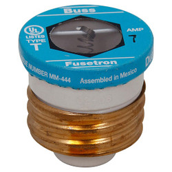 Eaton Bussmann Plug Fuse,T Series,7A,PK4  T-7