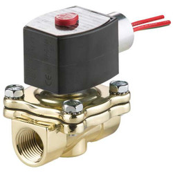 Redhat Solenoid Valve,Brass,NC,Air, Inert Gas EF8210G002