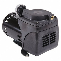 Gast Compressor/Vacuum Pump, 1/20 hp, 12V DC 22D1180-201-1088