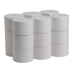 Georgia-Pacific Toilet Paper Roll,1500,White,19378,PK18 19378