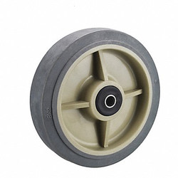Sim Supply Nonmark RBBR Tread Plastic Core Wheel  P-PRP-080X020/050K-AM