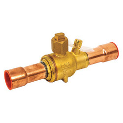 Ndl Refrigeration Ball Valve,8-1/4" L  NBV09-S