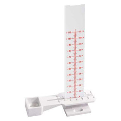 Humboldt White Plastic, Horizontal & Vertical HC-2939
