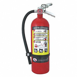 Badger Fire Extinguisher,Aluminum,Red,ABC  ADV-550