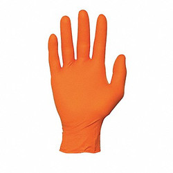 Ansell Disposable Gloves,Nitrile,S,PK100 N481