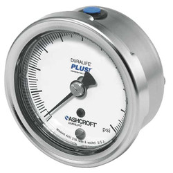 Ashcroft Compound Gauge,30 Hg to 30 psi,2-1/2In 251009SW02BXLLV/30