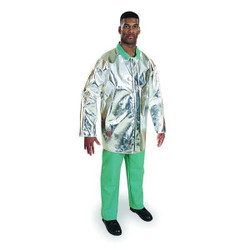 Steel Grip Aluminized Jacket,L,PFR Rayon ARL 1136-35